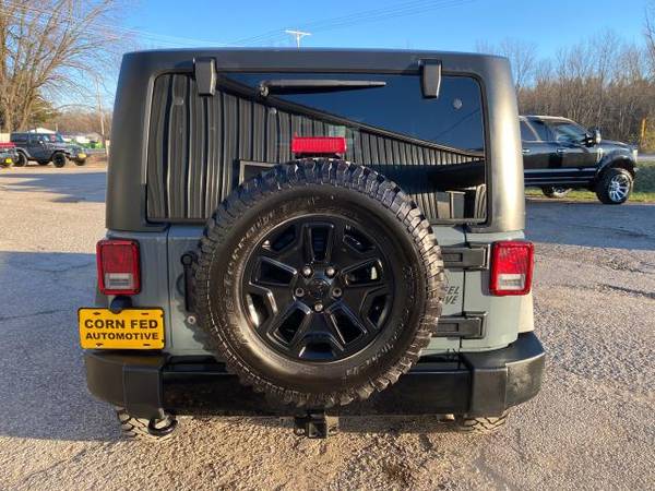2015 Jeep Wrangler Unlimited Willys Sport 4x4 - cars & trucks - by... for sale in CENTER POINT, IL – photo 5
