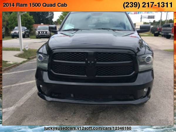 2014 Ram 1500 Quad Cab Express Pickup 4D 6 1/3 ft Lucky's SW Premier... for sale in North Fort Myers, FL – photo 3