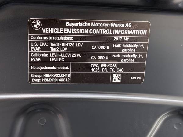 2017 BMW 3 Series 330e iPerformance SKU: HA159088 Sedan - cars & for sale in Vista, CA – photo 24