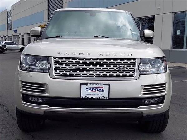 2014 Land Rover Range Rover 3 0L V6 Supercharged HSE for sale in CHANTILLY, District Of Columbia – photo 3