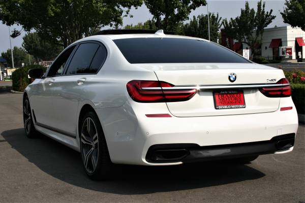 2017 BMW 7-Series 740i M-Sport, Exec, DAP+, pano mnrf, white, #4423... for sale in San Ramon, CA – photo 13