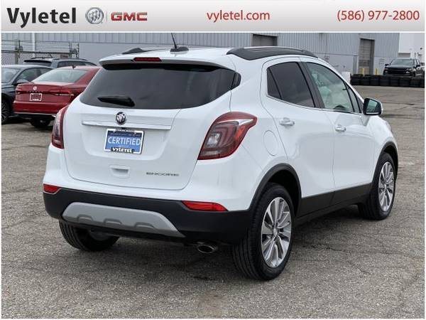 2019 Buick Encore SUV FWD 4dr Preferred - Buick Summit White - cars for sale in Sterling Heights, MI – photo 3