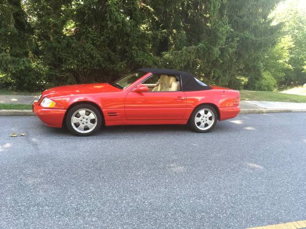 Mercedes SL 500 Convertible/Hardtop, 1999, VIN#WDBFA68F6XF175099,... for sale in Hagerstown, MD – photo 2
