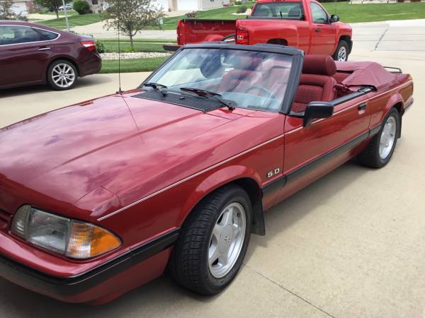 89 Mustang Convertible for sale in Sioux City, IA – photo 4