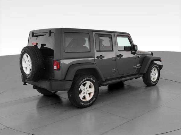 2017 Jeep Wrangler Unlimited Sport S Sport Utility 4D suv Gray - -... for sale in Washington, District Of Columbia – photo 11
