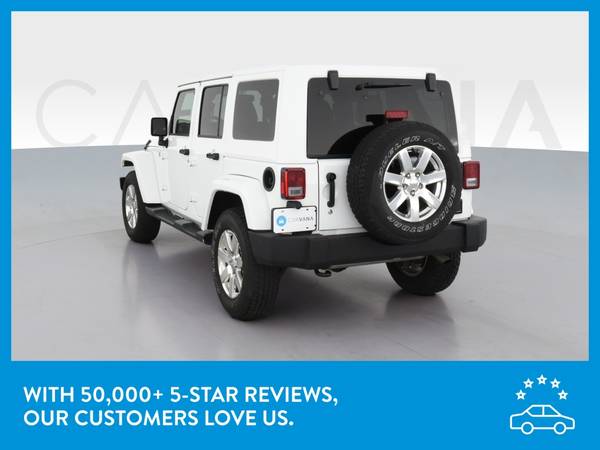 2016 Jeep Wrangler Unlimited Sahara Sport Utility 4D suv White for sale in Albany, NY – photo 6