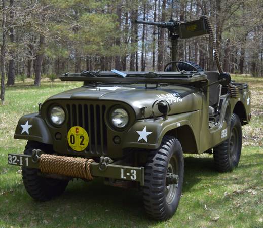 Award Winning Restored Army Jeep (M38A1) for sale in Crosslake, MN – photo 3