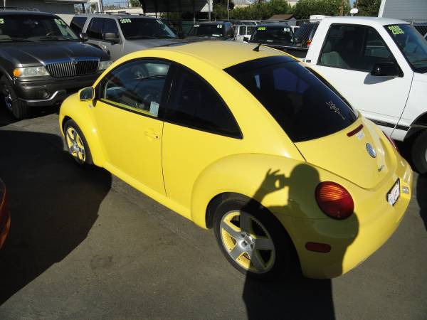 2002 VOLKWAGEN BEETLE TURBO BRIGHT YELLOW !!! for sale in Gridley, CA – photo 4