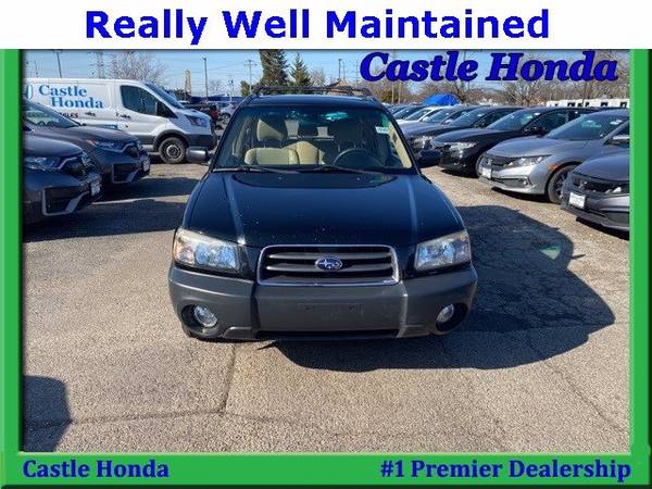 2005 Subaru Forester van Black - - by dealer - vehicle for sale in Morton Grove, IL – photo 8