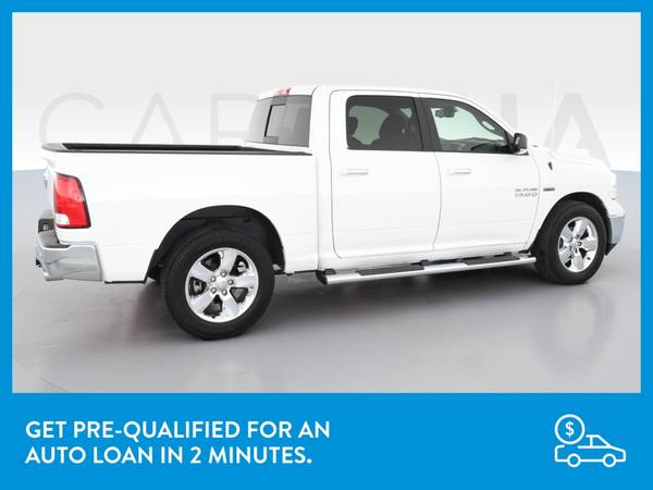 2017 Ram 1500 Crew Cab Big Horn Pickup 4D 5 1/2 ft pickup White for sale in Asheville, NC – photo 9