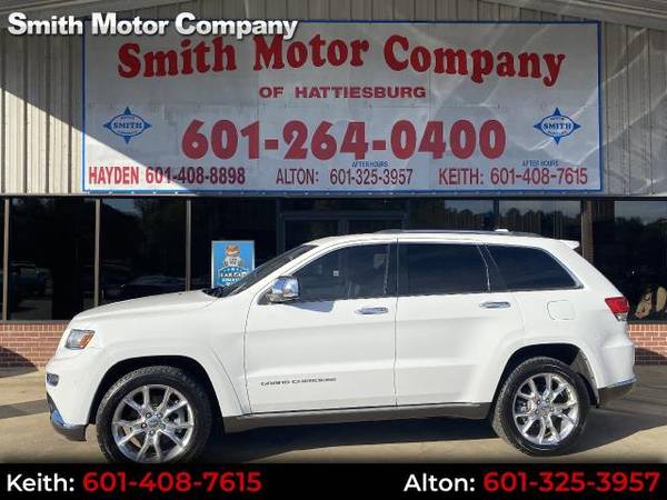 2014 Jeep Grand Cherokee 4WD 4dr Summit - cars & trucks - by dealer... for sale in Hattiesburg, MS