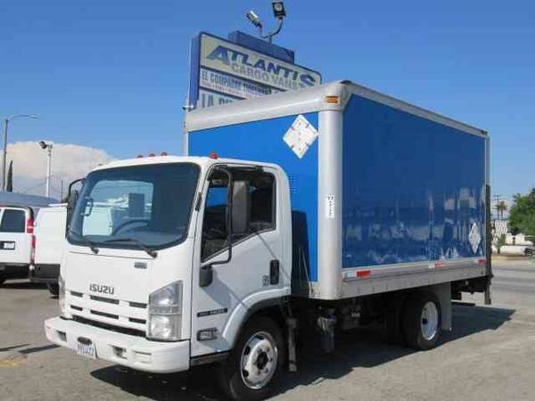 2011 ISUZU NQR 14' BOX TRUCK - cars & trucks - by dealer - vehicle... for sale in LA PUENTE, CA – photo 5