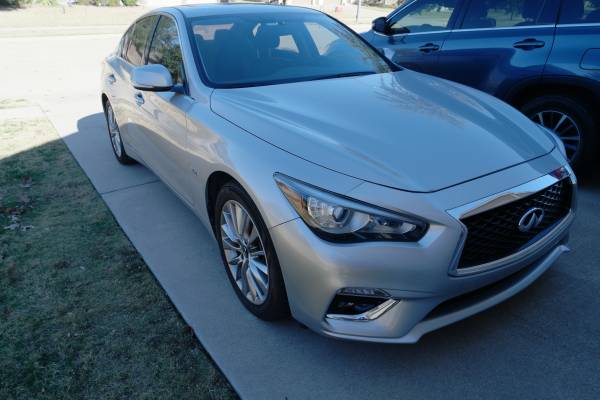 2018 Infiniti Q50 AWD 54,321 - cars & trucks - by owner - vehicle... for sale in Fort Worth, TX – photo 3