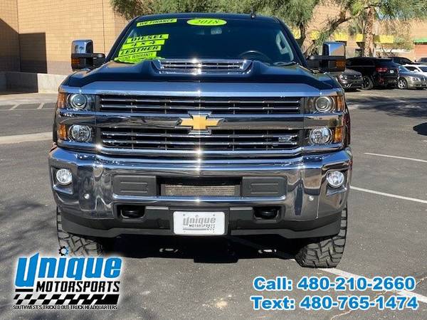 2018 CHEVROLET SILVERADO 2500HD TRUCK ~ LTZ PACKAGE ~ LIFTED ~ DURAM... for sale in Tempe, CO – photo 2