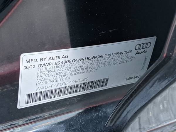 2013 Audi A4 Premium Plus AWD All Wheel Drive SKU:DA080560 - cars &... for sale in Peoria, AZ – photo 24