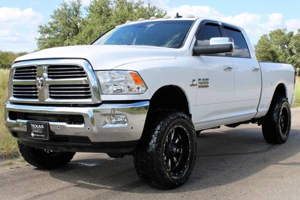 WHITE KNIGHT! 2015 RAM 2500 BIG HORN 4X4 CUMMINS LIFTED 20"FUELS&35'S! for sale in Temple, TX – photo 2
