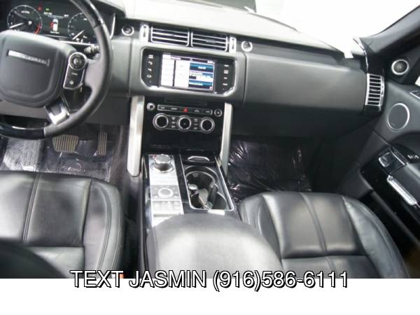 2014 Land Rover Range Rover 4x4 LOW MILES LOADED WARRANTY BLACK... for sale in Carmichael, CA – photo 18