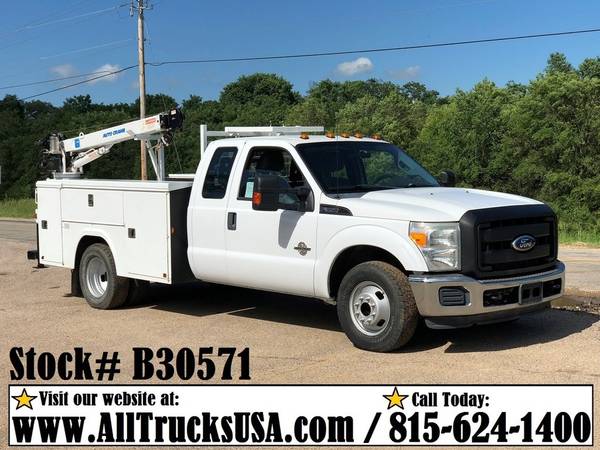 Mechanics Crane Truck Boom Service Utility 4X4 Commercial work trucks for sale in southeast IA, IA – photo 10