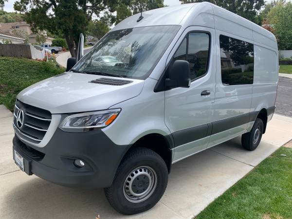 2020 Mercedes 4x4 high roof sprinter for sale - - by for sale in Oceanside, CA – photo 2