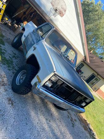 1981 Chevy K-10 4wd - cars & trucks - by owner - vehicle automotive... for sale in Waukesha, WI – photo 2