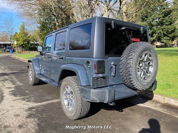 2017 Jeep WRANGLER UNLIMI SAHARA - - by dealer for sale in Eugene, OR – photo 3