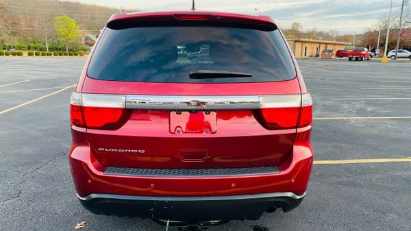 2013 Dodge Durango SXT 4dr SUV suv Burgundy - cars & trucks - by... for sale in Fayetteville, AR – photo 6