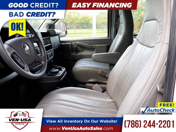 2017 Chevrolet Express Cargo 2500 3dr Cargo Van FOR ONLY $343/mo! -... for sale in Miami, FL – photo 10