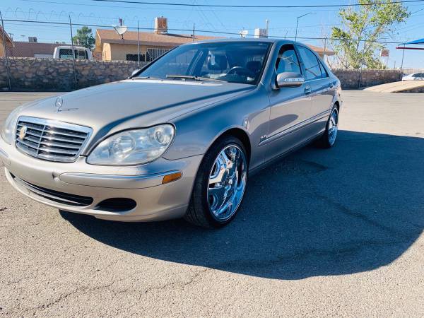 2003 MERCEDES BENZ S430 120k - cars & trucks - by dealer - vehicle... for sale in El Paso, TX – photo 3