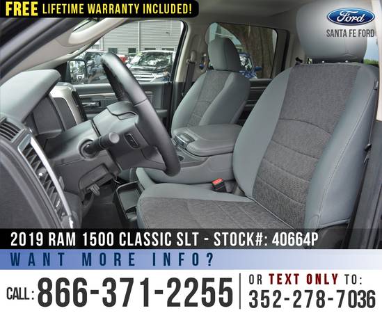 2019 Ram 1500 Classic SLT 4WD *** Camera, SiriusXM, Flex Fuel *** -... for sale in Alachua, AL – photo 10