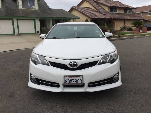 2014 Toyota Camry SE Origi One Owner White Look & Runs Like New... for sale in Fountain Valley, CA – photo 6