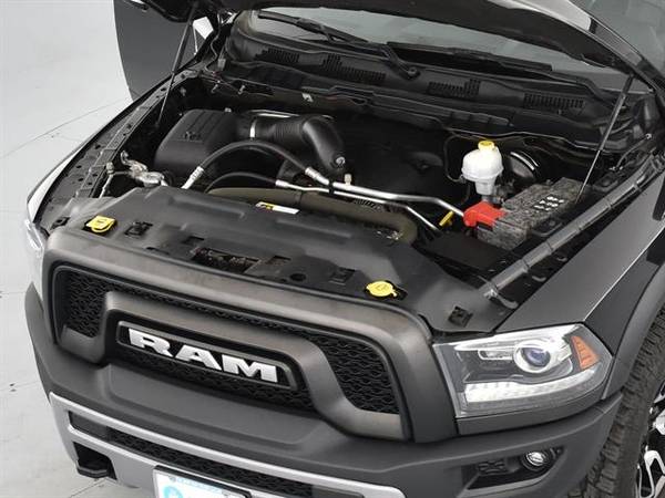 2016 Ram 1500 Crew Cab Rebel Pickup 4D 5 1/2 ft pickup Black - FINANCE for sale in Cleveland, OH – photo 4