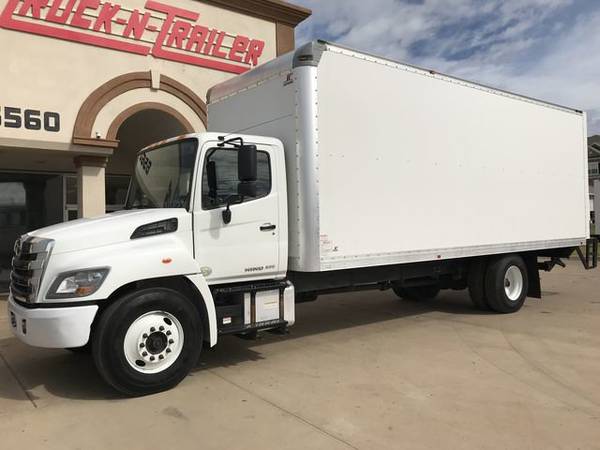 2016 HINO 268 24' Box Truck Diesel Auto Tuck Away Lift Gate Warranty F for sale in Oklahoma City, OK – photo 4