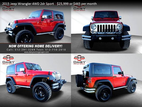 2014 Jeep Wrangler Unlimited 4WDSport 4 WDSport 4-WDSport for only for sale in Round Rock, TX – photo 18