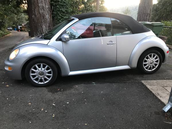 2004 Volkswagen Beetle convertable GSL - cars & trucks - by owner -... for sale in Guerneville, CA – photo 9