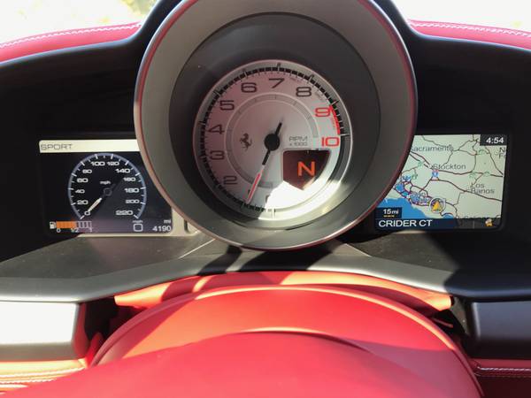 2014 Ferrari 458 Italia White/Red Perfect Condition ! 4300 Miles -... for sale in Los Gatos, CA – photo 15