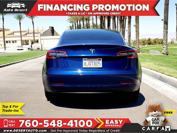 2018 Tesla Model 3 Mid Range Battery Only $591/mo! Easy Financing! -... for sale in Palm Desert , CA – photo 13