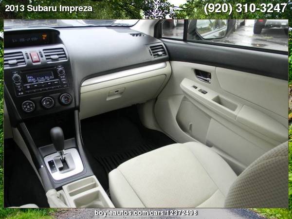 2013 Subaru Impreza 2.0i Premium AWD 4dr Wagon CVT with for sale in Appleton, WI – photo 10