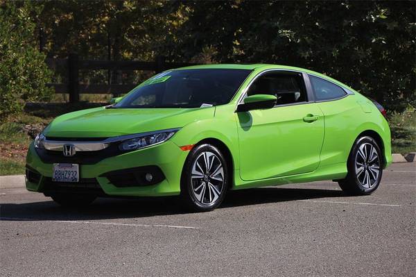 2017 Honda Civic EX-L coupe Energy Green Pearl for sale in Livermore, CA – photo 10