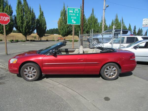 2004 *Chrysler* *Sebring* *Limited 2dr Convertible* - cars & trucks... for sale in Marysville, WA – photo 9