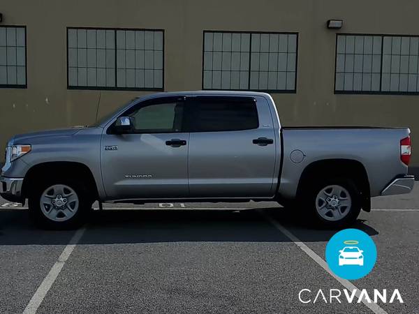 2017 Toyota Tundra CrewMax SR5 Pickup 4D 5 1/2 ft pickup Silver - -... for sale in Ronkonkoma, NY – photo 5