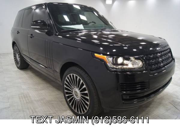 2014 Land Rover Range Rover 4x4 LOW MILES LOADED WARRANTY BLACK... for sale in Carmichael, CA – photo 4