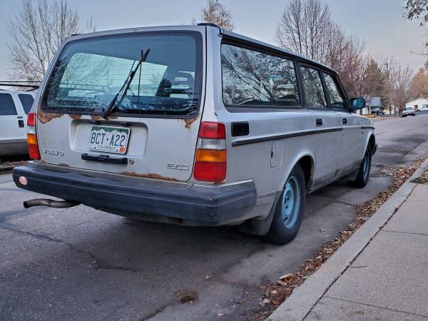 1992 Volvo 240 Wagon - cars & trucks - by owner - vehicle automotive... for sale in Loveland, CO – photo 3