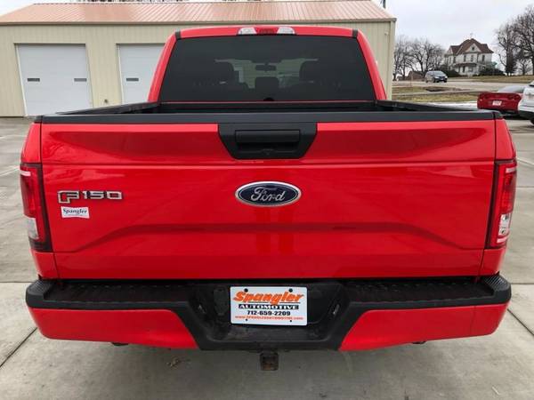2017 FORD F150 XL SUPERCREW*2WD*LEATHER*36K MILES*BACKUP CAMERA*SHARP! for sale in Glidden, IA – photo 6