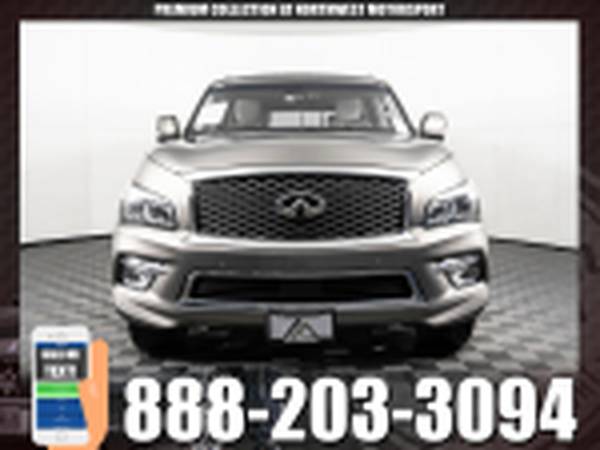 *SALE* 2017 *Infiniti QX80* AWD - cars & trucks - by dealer -... for sale in PUYALLUP, WA – photo 8