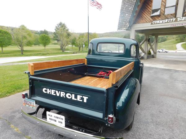 1952 Chevy pickup for sale in Dillard, GA – photo 4