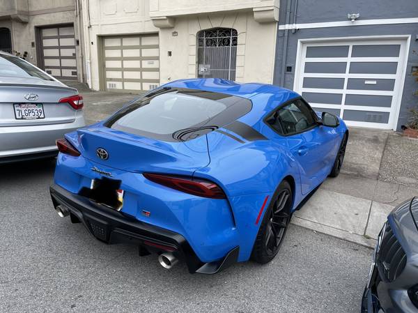2021 Toyota GR Supra A91 Special Edition Blue Low Miles - cars & for sale in San Francisco, CA – photo 2