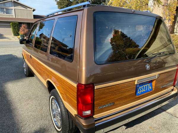 1987 Dodge Caravan le, minivan, low miles, excellent condition, -... for sale in San Mateo, CA – photo 12