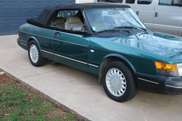 1994 Saab 900 S Turbo Convertible - cars & trucks - by owner -... for sale in Fredericksburg, VA – photo 8