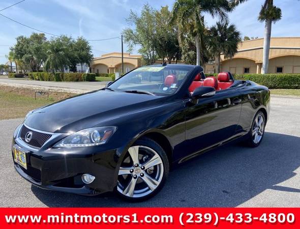 2014 Lexus Is 250c 2dr Convertible (HARDTOP CONVERTIBLE) - Mint for sale in Fort Myers, FL – photo 2