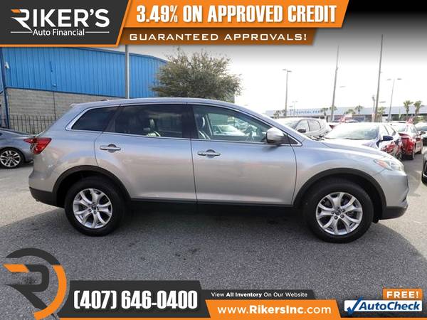 $153/mo - 2014 Mazda CX-9 Touring - 100 Approved! - cars & trucks -... for sale in Kissimmee, FL – photo 8
